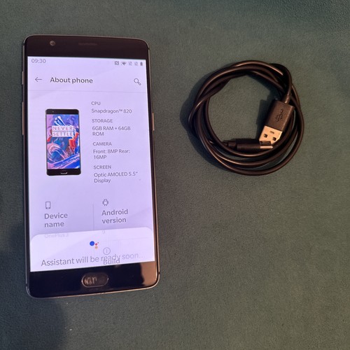 OnePlus 3 - 64GB - Graphite (Unlocked) Smartphone - Picture 10 of 10