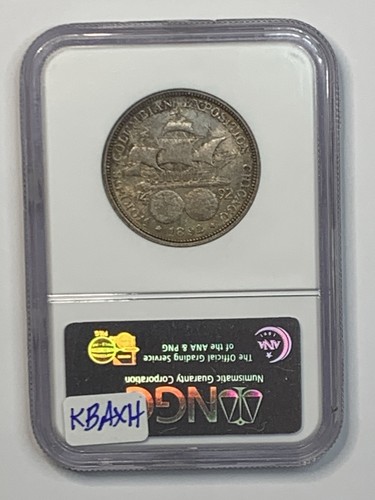 1892 Columbian Expo Commemorative Half Dollar NGC MS64 ** Eye Appeal **KBAXH3006 - Picture 6 of 6