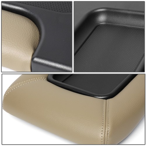 FOR 01-07 SILVERADO/SIERRA OE CENTER CONSOLE LID REPAIR KIT ARM REST LATCH BEIGE - Picture 3 of 6