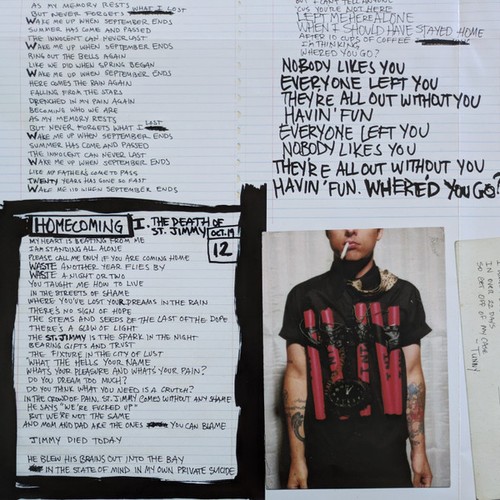 Green Day – American Idiot - 20th Anniv Ed. - 2LP - Red & Black Splatter Vinyl - Imagen 14 de 16