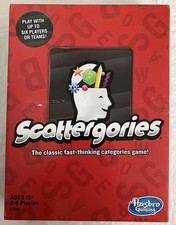 Scattergories The Classic Fast Thinking Categories Board Game Complete