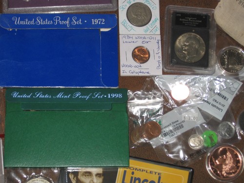 Coin Collection lot Proof Uncirculated Sets Eisenhower $1 Buffalo Lincoln cent - Picture 7 of 12