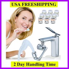 Sink Water-Filter 1080-Rotating Faucet Extender - Kitchen Bathroom Swivel Fau...