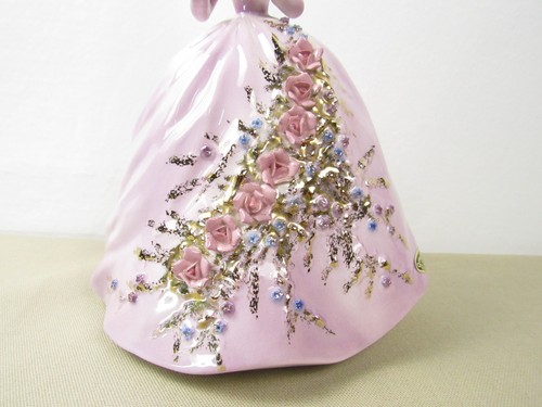 Figurina vintage Josef Originals serie JEANNE Colonial Days 9,5" senza danni! - Foto 3 di 8