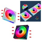 120mm 12cm Case Fan 5V3Pin ARGB for Computer Chassis Quiet For Game Cooling