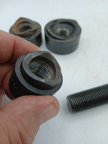 Greenlee Locher Set 3/4"-1 1/4" mit Zugbolzen Knockout lose - Bild 3 von 7