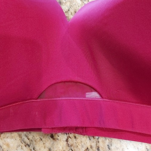 CACIQUE leicht gefütterter BH ohne Bügel Gr. 44DD MAGENTA/LILA Adj breite Träger - Bild 4 von 19