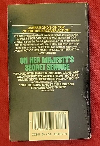 On Her Majesty's Secret Service/ For Your Eyes Only 2 Book Lot Ian Fleming - Bild 3 von 21