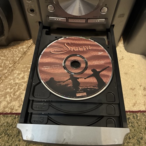 Sony HCD-EC70 Stereo System 3-Disc CD AM/FM (WORKS except TAPE) No Remote - Picture 7 of 11