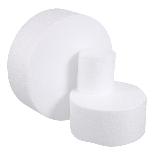  3 Pcs Cake Decorating Practice Polystyrene Dummies Pretend Display - Picture 6 of 12