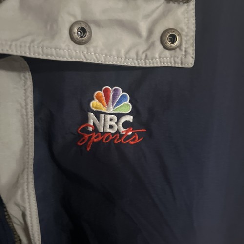 Chaqueta Deportiva Vintage Años 90 Champion NBC Cremallera Completa Azul Oscuro XL Sudadera con Capucha - Imagen 2 de 8