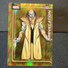 2026 Topps Chrome Marvel #96 Revelation Human Torch Refractor /39