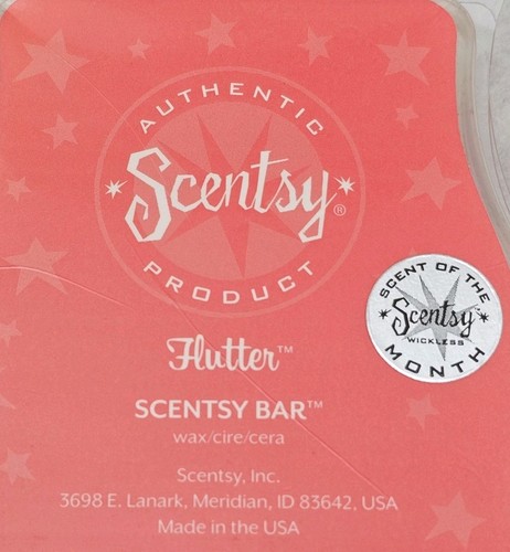 Nuevo en caja Lote de 2 Scentsy Bar Flutter y Dos Puertos Cera 3.2 Fl Oz Retirado Lote de 3 - Imagen 2 de 4