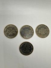 4 Brothel Tokens-1 Honest Walt’s Saloon Token & 3 The Chicken Ranch Tokens
