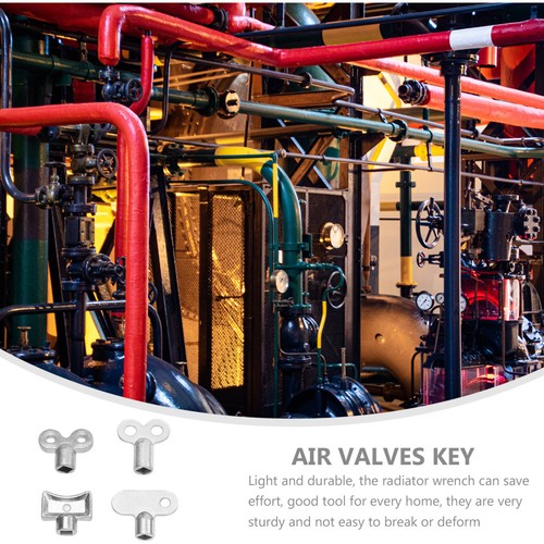 8 Pcs Tool Set Boiler Bleed Key Radiator Air Bleeder Keys for Bleeding - Picture 4 of 12