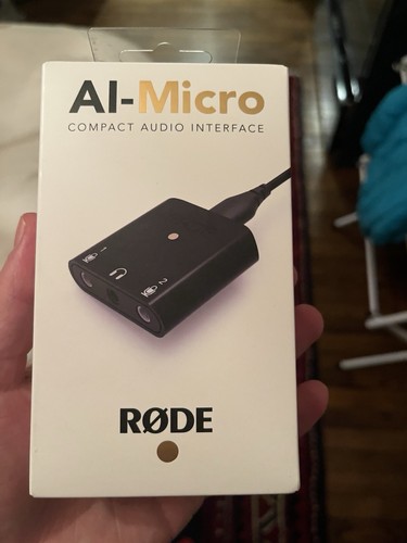 Rode AI-Micro Compact 2 Channel USB Audio Interface - Picture 1 of 3