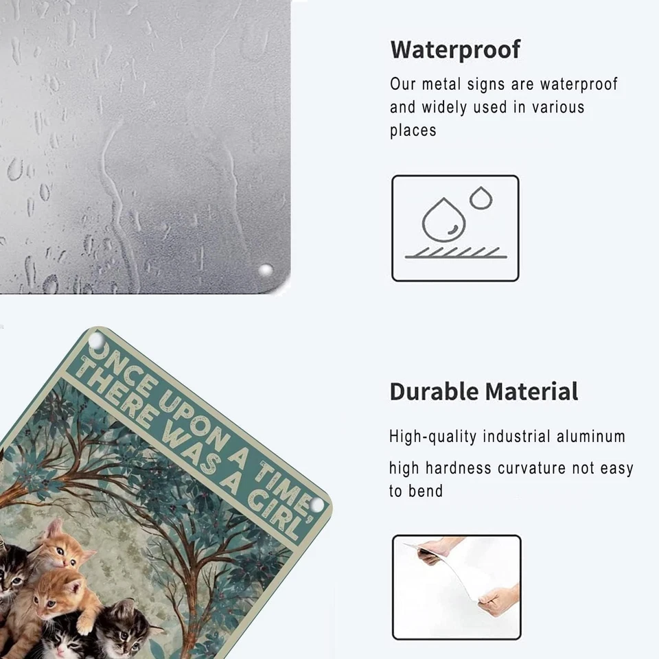 Tin Sign Vintage Wall Poster Retro Metal Dragonfly Hippie Life Style Gifts I Wan - Image 2 of 4