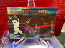 2005 Absolute Tools of the Trade Reverse Spectrum Red #TT8 Carl Yastrzemski 8/50