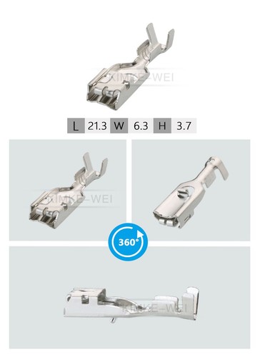 TE/AMP 5mm KFZ Crimp Buchse Pin Klemmen Kontakt 142686-2 - Bild 2 von 2