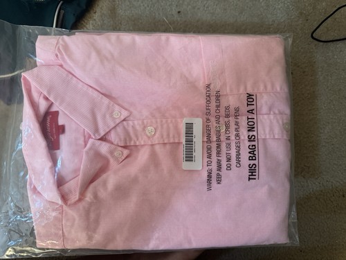 Supreme Stripe Oxford Shirt Size L - Picture 4 of 4