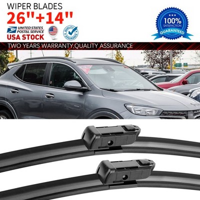 East Forest durable 26''+14'' OEM Quality Beam Windshield Wiper Blades (Set of 2)