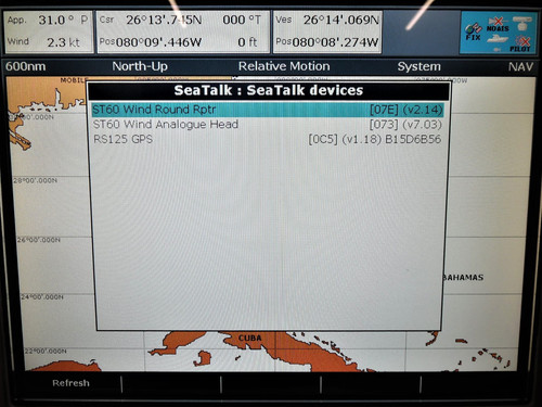 Raymarine ST80 Wind Angle Instrument Repeater Display - A22033 - NEW OLD STOCK!! - Picture 12 of 12