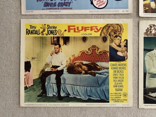 5 Comedy Lobby Cards Harold Lloyd, Abbott & Costello, McHale’s Navy, Fluffy Etc - Picture 3 of 7