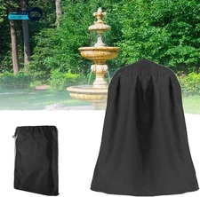 Outdoor Garden Fountain Covers Waterproof Dustproof Statue Protective Cover