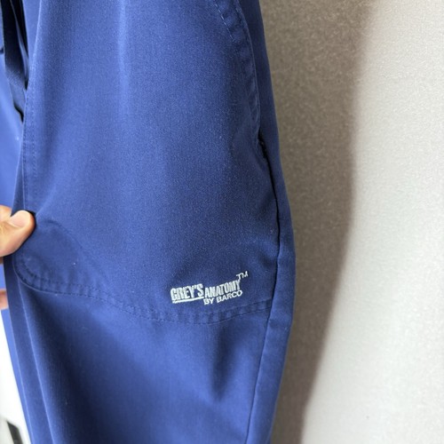 Womens Greys Anatomy Barco Uniform Scrub Navy Blue XL Nurse Active - Picture 12 of 17