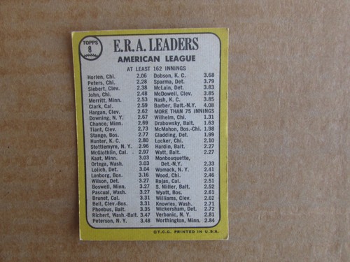 1968 TOPPS BASEBALL CARD SINGLES #1-285 COMPLETE YOUR SET U- PICK UPDATED 10/9 - Picture 17 of 422