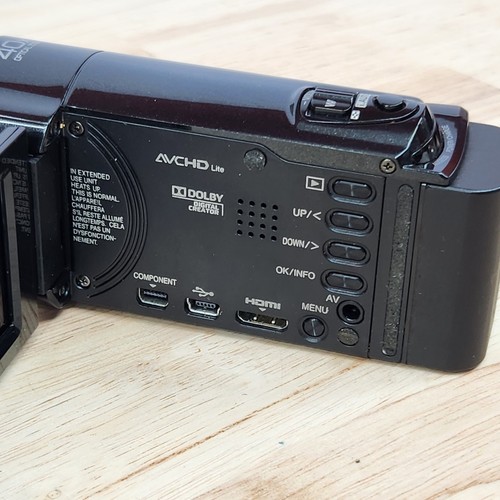 JVC HD Everio Camcorder 40x Optical Zoom GZ-HM30 - TESTED AND WORKS - Picture 9 of 14