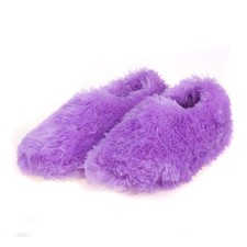 Winter Indoor Moccasin Slippers for Women, Soft Warm Fuzzy Home Slippers Non-...