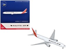 2023 Boeing 777-300ER Diecast Model Airplane Kalitta Air N779CK 1/400 Scale
