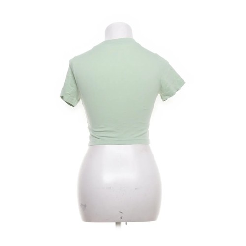 Playboy, Crop Top, Größe: S, Grün, Baumwolle/Elasthan, Print, Damen #Nx7 - Bild 2 von 5