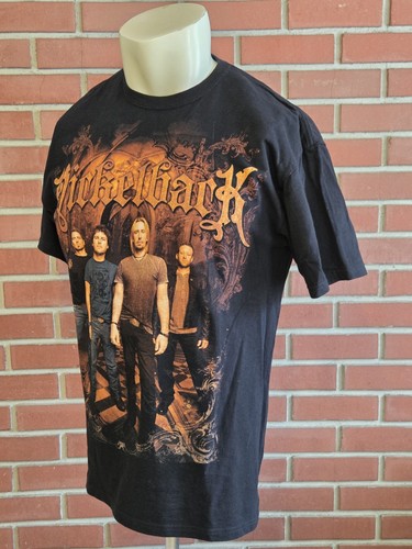 Nickelback Tour Shirt 2010 Concert Band Crewneck T-Shirt Mens XL Short Sleeve - Picture 3 of 11