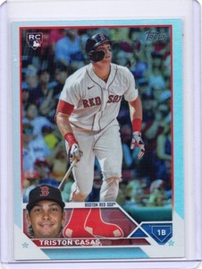 2023 Topps Series 1 - Triston Casas #92 Rainbow Foil (RC)