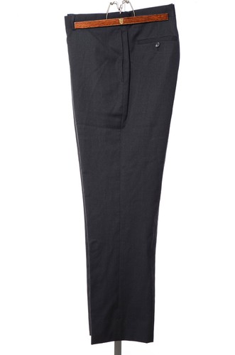 43L langer Pronto Uomo Platinum dunkelgrau Wolle 2-Teiler Anzug 40x31,5 Hosenjacke - Bild 8 von 14
