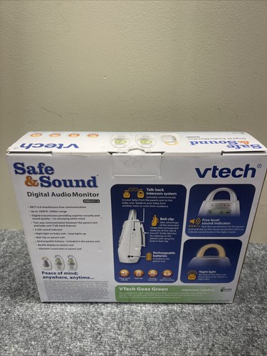 VTech DM223-2 ~ Digital Audio Babyphone ~ zwei Elterneinheiten mit Box getestet - Bild 2 von 3