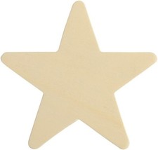 Wooden Stars 2 inch Unfinished for Crafts, Flag Stars, July 4 D cor Woodpeckers