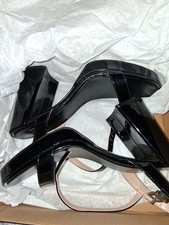 Mix 6 Black Heels Size 10