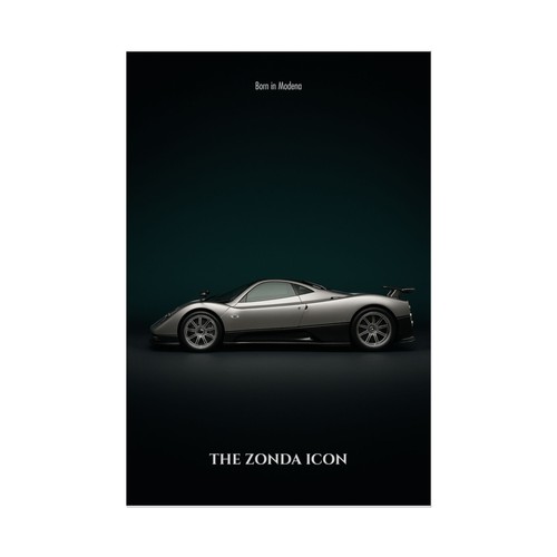 Pagani Zonda Poster - Exotischer Supercar Wandbilddruck, Geschenk - Bild 16 von 35