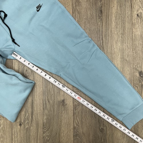 Felpa Nike Tech Fleece Jogger taglia 2XL uomo denim turchese vestibilità slim - Foto 5 di 14