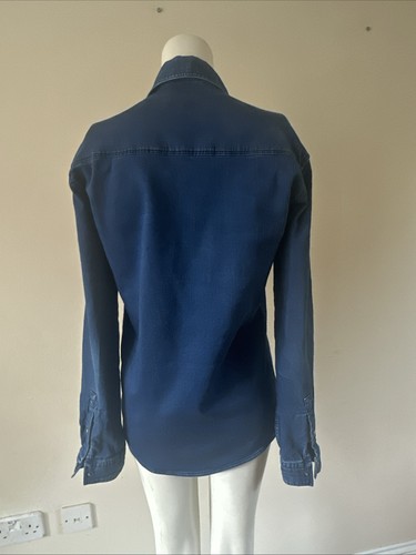 Women’s Denim Shirt Size Small zara - Picture 3 of 4