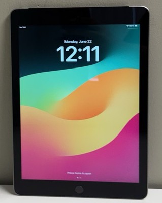 Apple iPad 6th Gen 32GB Wi-Fi + Cellular Verizon 9.7'' Space Gray A1954