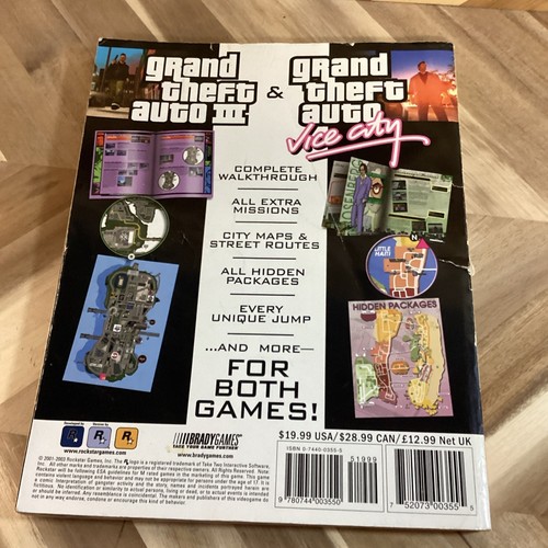 Grand Theft Auto Bradygames Rockstar Doppelpack Offizielle Strategiehandbücher - Bild 2 von 5