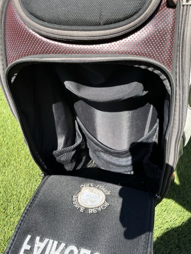 Titleist Professional Staff Bag 6-Way-Top Tour Issue Bag Pebble Beach - Picture 6 of 7