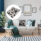  Animal Print Cushion Covers Triangle Pillow Case Milk Cow Prints Protector