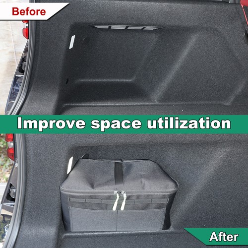 Trunk Left Side Storage Bag Tray For BMW X3 G45 2025+ - Picture 3 of 13