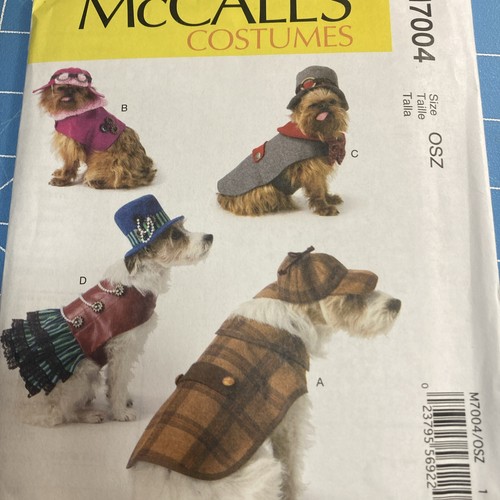 McCall's M7004/M7881 Haustier Hundekostüme Halloween Schnittmuster ungeschnitten - Bild 2 von 6