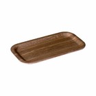 KINTO Non-Slip Tray 220x120mm Teak Wooden Tray 45160